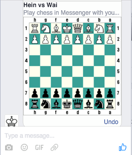 facebook messenger chess
